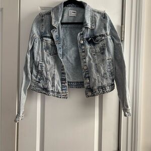 Stylish Light Blue Denim Jacket